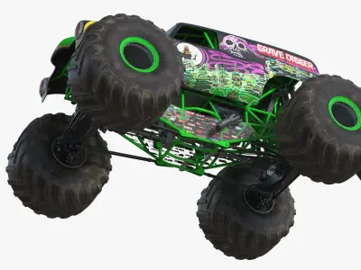  Monster Trucks Rigged Collection 