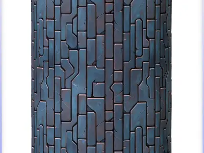 SciFi Seamless Texture Texture 22
