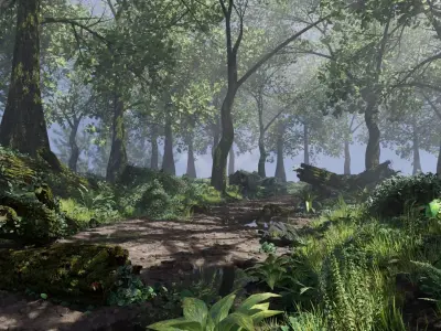 Forest Scene 3D model