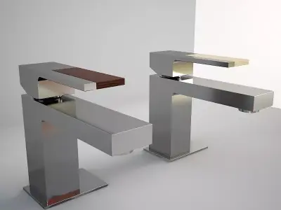 Fantini - Plano mixer Low-poly 3D model