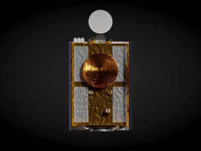 Sentinel-6 spacecraft 3D model