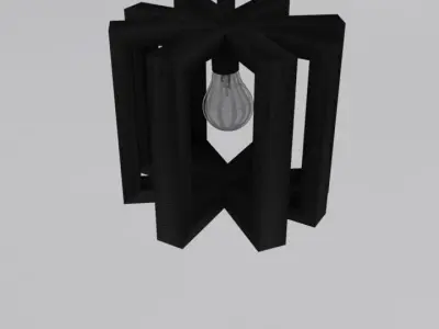 ceiling lighting  Free low-poly 3D model