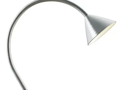 Lilia floor lamp with shade Low-poly 3D model