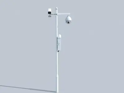 Outdoor Security Surveillance Camera 3D model