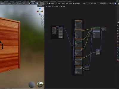 Door Design CG1D 3D model