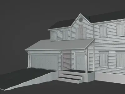 House model Free 3D model