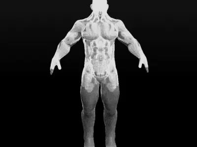 Ulltimate Evil Low-poly 3D model