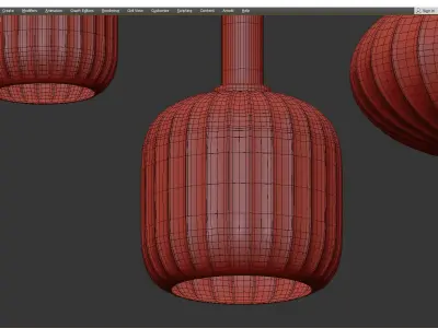 AMSTERDAM GLASS Low-poly 3D model