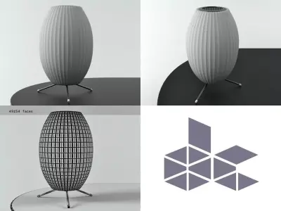 Nelson Bubble Lamp - Cigar Tripod Free 3D model