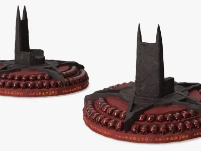  Devil Fur Rigged and His Throne Collection 