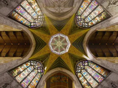 Ely Inspired Gothic Cathedral - English Medieval Church 3D model