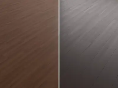 Walnut Wood Flooring and Parquet Set 03 Texture