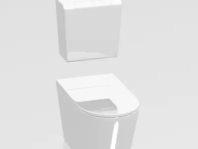 Toilet 004 3D model