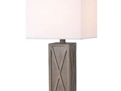 Miami Accent Table Lamp 3D model