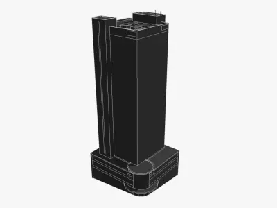 ANZ Center Low-poly 3D model