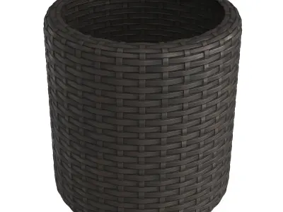 Brown Rattan Material Texture