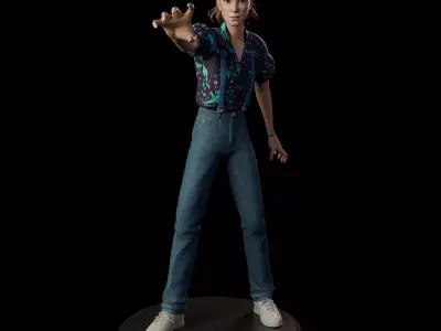 Eleven Stranger Things 3D print model