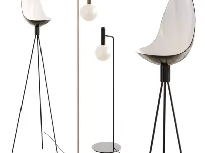 Floor lamp Orb 3D model
