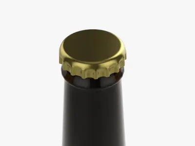Beer bottle 05 3D model