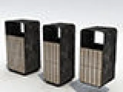 Street trash can - 4 3D model purchase