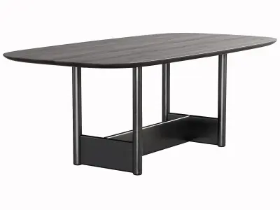 Canvas Table table By Bonaldo 3D model