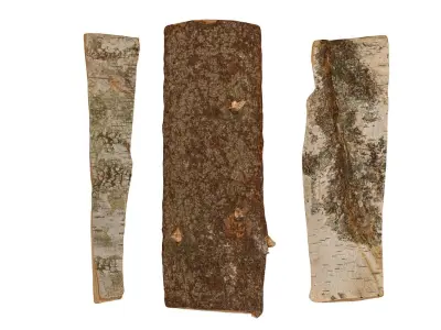 Firewood Logs - Stylized Low Poly Wood Stack for Camp Low-poly 3D model