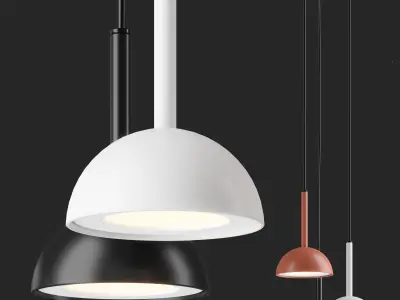 Estiluz CUPOLINA Hanging lamp 3D model