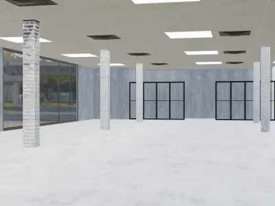 Loft Interior 3D model order