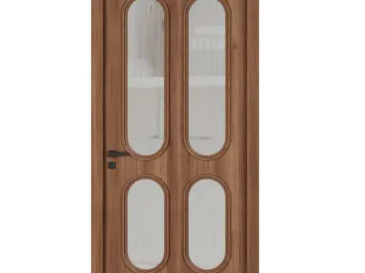 Entrance door set217 3D model