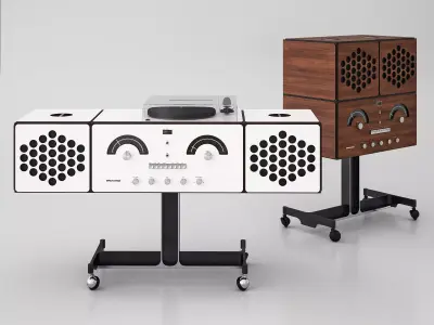 Radiofonografo RR226 3D model