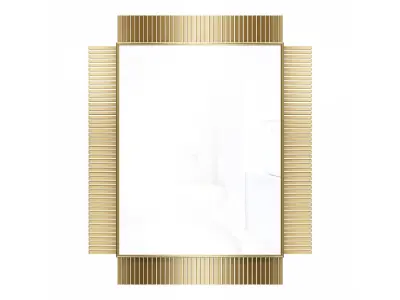 Mirror in a metal frame GZ-M1049 3D model