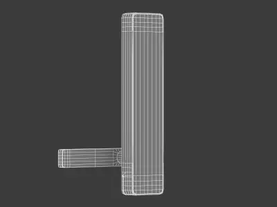 Digital Electronic Door Lock 3D model