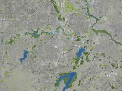 Dallas - Fort Worth 3D Model Pack