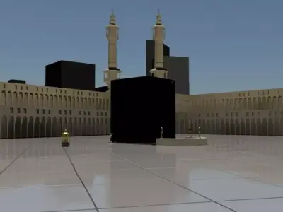 Masjid al-Haram 3D model