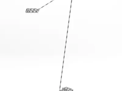 Floor Lamps Set 3D model