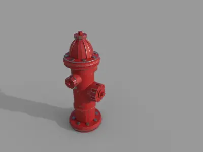 Fire Hydrant 3D model
