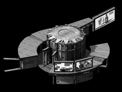 Alien-Bar 68 3D model