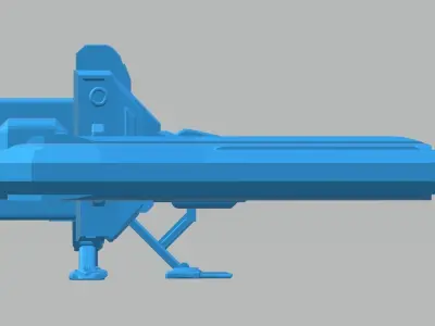 CS3-082023 Concept Starfighter 3D print model