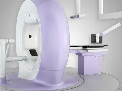 Radiotherapy Machine 3D model