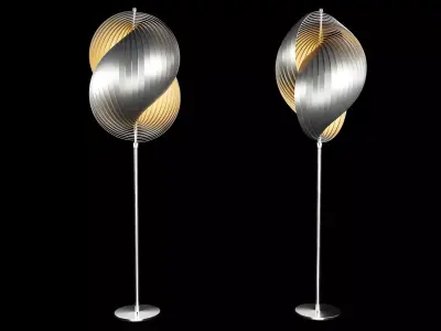 Bonnieux Floor lamp Low-poly 3D model