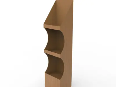 Point of Sale Cardboard Display Stand Texture