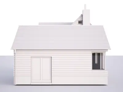 British House Hale Oak Road 3D model