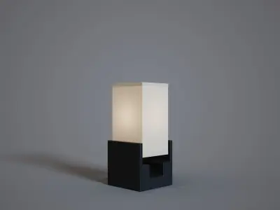 Table Lamp 12 JV01 3D model