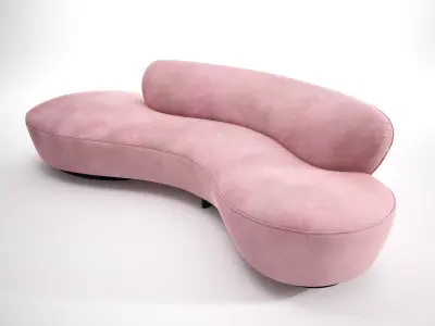 Serpentine Sofa 3D model