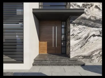 Modern Villa Design 024 3D model