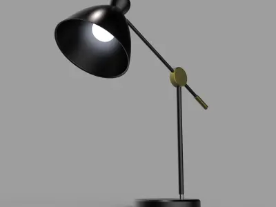 Desk Lamp 3D model