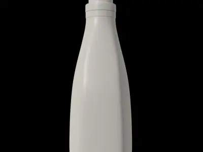 Detergent Bottle Mockup Low-poly 3D model