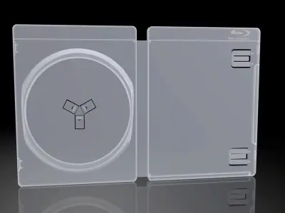 PS3 Empty Case 3D model