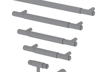 Furniture handles SAINZ by Meraki 3D model