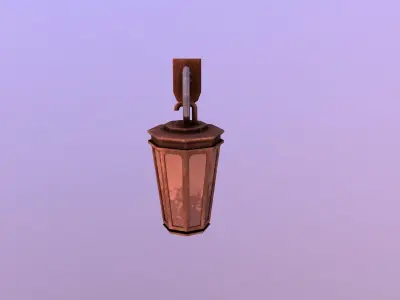 Stylize- Lantern Low-poly 3D model